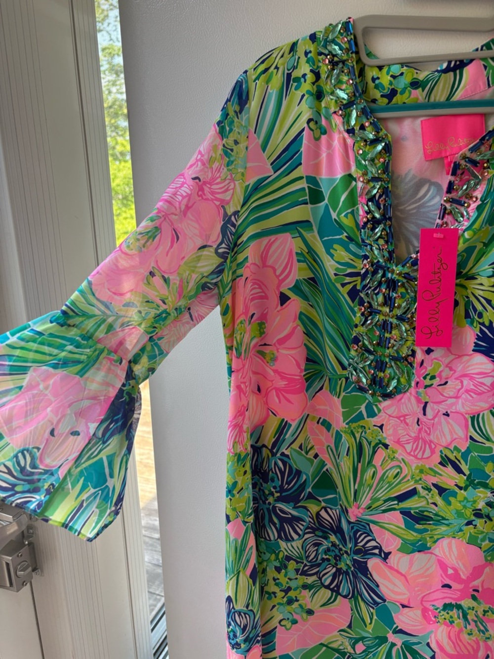 NWT Lilly Pulitzer Silk Elenora Dress Size Medium - Picture 10 of 15